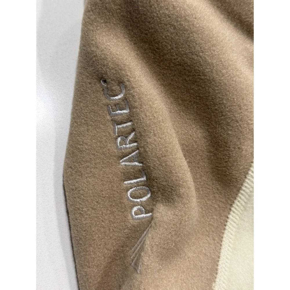 Nike ACG Wolf Tree Half Zip Fleece Top Parachute Beige HJ0237-297 Womens L